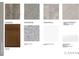 Showcasing flooring, cabinet, countertop, and backsplash samples for a cohesive design scheme at 522 Provence Gate Ln, Lawrenceville, GA 30044