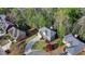 Beautiful brick home with a well-manicured lawn, circular driveway, and mature trees in a desirable neighborhood at 5717 Harmony Point Dr, Lilburn, GA 30047