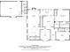 First floor plan boasting a spacious kitchen, living room, dining room, and a large primary bedroom at 5040 Fawn Valley Dr, Loganville, GA 30052