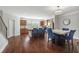 Modern kitchen with stainless steel appliances, granite countertops, and a center island at 3920 High Dove Sw Way # 11, Smyrna, GA 30082