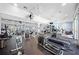 Community gym features modern equipment and multiple televisions for entertainment at 4955 Ivy Ridge Se Dr # 404, Atlanta, GA 30339