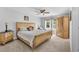 Bedroom boasts ample space, a large bed, and a closet for optimal storage solutions at 3117 Dogwood Dr, Hapeville, GA 30354