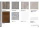 Selection of flooring, cabinets, granite, marble and backsplash options to customize your home at 300 Oldvine Dr, Lawrenceville, GA 30044