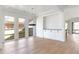 Light-filled dining area with modern lighting and ample space at 504 Barrington Dr, Roswell, GA 30075