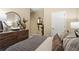 Tastefully decorated bedroom with nice linens at 524 Provence Gate Ln, Lawrenceville, GA 30044