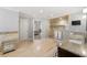 Bathroom with granite counters, tiled shower, and view to Primary bedroom at 2283 Edgemere Lake Cir, Marietta, GA 30062