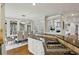 This kitchen is a show-stopper, and is open to the living and dining area at 2283 Edgemere Lake Cir, Marietta, GA 30062