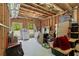Unfinished basement offering ample storage space and natural light at 5330 Cole Creek Ln, Cumming, GA 30040