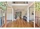 Grand foyer with hardwood floors and staircase at 5330 Cole Creek Ln, Cumming, GA 30040