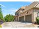 Spacious three-car garage with a large driveway at 5330 Cole Creek Ln, Cumming, GA 30040