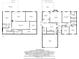 Detailed combined floor plans highlighting the layout of both the basement and main floor at 1340 Summer Lake Ter, Loganville, GA 30052