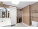 Bathroom with a white vanity sink, toilet, and shower at 3510 Donegal Way, Snellville, GA 30039