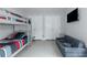 This bedroom features a bunk bed, sofa, and television at 3510 Donegal Way, Snellville, GA 30039