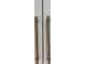 A close up of elegant modern cabinet hardware at 63 Aspen Way, Dallas, GA 30157