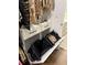 Organized closet featuring pull-out storage baskets and ample space for accessories at 63 Aspen Way, Dallas, GA 30157