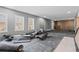 Unfinished basement area with natural light and gray walls, ready for customization and personalization at 6710 Grayland Dr, Douglasville, GA 30135