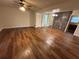 Open-concept living area with hardwood floors, ample space, and modern design elements at 3839 Henry Ct, Acworth, GA 30101