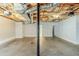 Spacious unfinished basement with utilities, ready to be transformed into a living area at 167 Fairview Oak Trl, Dallas, GA 30157