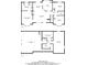 Detailed floor plan showcasing the layout of the first and second floors at 167 Fairview Oak Trl, Dallas, GA 30157