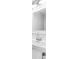 Bathroom featuring a modern white sink and chrome fixtures at 2622 Terrace Pkwy, Morrow, GA 30260