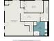 Basement floor plan illustrating recreation room, bath and electrical room at 1122 Manning Farms Ct, Atlanta, GA 30338