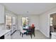 Bright breakfast nook with hardwood floors, neutral walls, and bright window at 4579 Glenforest Ne Dr, Roswell, GA 30075