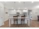 Beautiful kitchen with a large island, stainless steel appliances, and modern finishes at 114 Montgomery Ln, Villa Rica, GA 30180