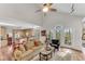Open layout connecting the living room and kitchen, with access to the outdoor deck at 362 Battle Woods Nw Trl, Marietta, GA 30064