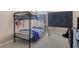 Bedroom with a chalkboard, bunkbeds, and a workstation; a creative ' space at 3642 Sunbridge Dr, Snellville, GA 30039