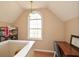 Bright upstairs landing with desk and arched window at 507 Anthony Pl, Canton, GA 30114