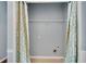 Empty closet with shelving and curtains at 111 Riverstone Commons Cir, Canton, GA 30114