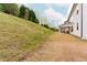 A spacious backyard with a covered patio offers an inviting outdoor space at 3681 Deaton Trl, Buford, GA 30519