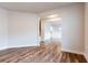 Spacious living area showcasing hard surface floors and open layout at 3681 Deaton Trl, Buford, GA 30519