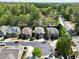 A high angle view of the real estate showcases the well-maintained neighborhood and verdant tree coverage at 4782 Lakeway, Alpharetta, GA 30005