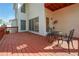 Spacious back deck featuring a small table and chairs, ideal for relaxing and enjoying the outdoor scenery at 2924 Meadow Church Rd, Suwanee, GA 30024