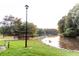Scenic lake view with a gazebo for relaxing and enjoying the scenery at 355 Freeman Dr, Covington, GA 30016