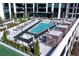 Rooftop pool with sun loungers and seating areas offering a relaxing experience at 2425 Peachtree Ne Rd # 1211, Atlanta, GA 30305