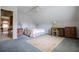 Cozy bedroom features a bed, dressers, and ceiling fan in a home at 3545 Liberty Rd, Villa Rica, GA 30180