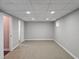 Finished basement offers extra living space, ideal for recreation or a home theater at 4232 Chickasaw Trl, Douglasville, GA 30135