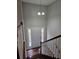 Welcoming entryway with hardwood floors and a staircase leading to the upper level at 4232 Chickasaw Trl, Douglasville, GA 30135