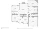 Detailed floor plan showcasing sun room, kitchen, living room, and other room layouts on the first floor at 8355 Ainsworth Dr, Cumming, GA 30041