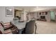 Finished basement area featuring carpeting, drop ceiling, and area for tv with seating at 2101 Kinridge Rd, Marietta, GA 30062