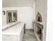 Outdoor kitchen with built-in grill and pizza oven at 3224 Lanier Ne Dr, Atlanta, GA 30319