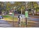 Community street scene featuring Enviro Spark electric vehicle charging stations at 138 Elysian Nw Way, Atlanta, GA 30327