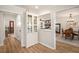 An open floor plan features an expansive dining area with views into the living area at 3021 Favor Pines Sw Ct, Marietta, GA 30060