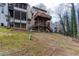 Expansive backyard with multiple decks, ideal for outdoor entertaining and enjoying nature at 875 Edgewater Cir, Marietta, GA 30062