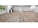 Large basement with recessed lighting and an unfinished kitchenette at 1590 Highland Farm Dr, Suwanee, GA 30024