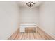 Modern office space with grid accent wall and contemporary lighting at 625 Piedmont Ne Ave # 2004, Atlanta, GA 30308