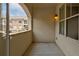 Relax on this spacious patio with views of the building and surrounding landscape at 625 Piedmont Ne Ave # 2004, Atlanta, GA 30308