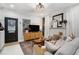 Cozy living room showcasing a stylish fireplace, decorative accents, and comfortable furnishings at 1812 Defoor Nw Ave, Atlanta, GA 30318